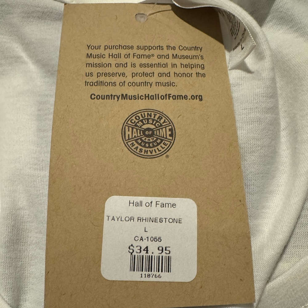 Taylor Swift Country Music Hall of Fame Shirt Rare - Picture 5 of 6